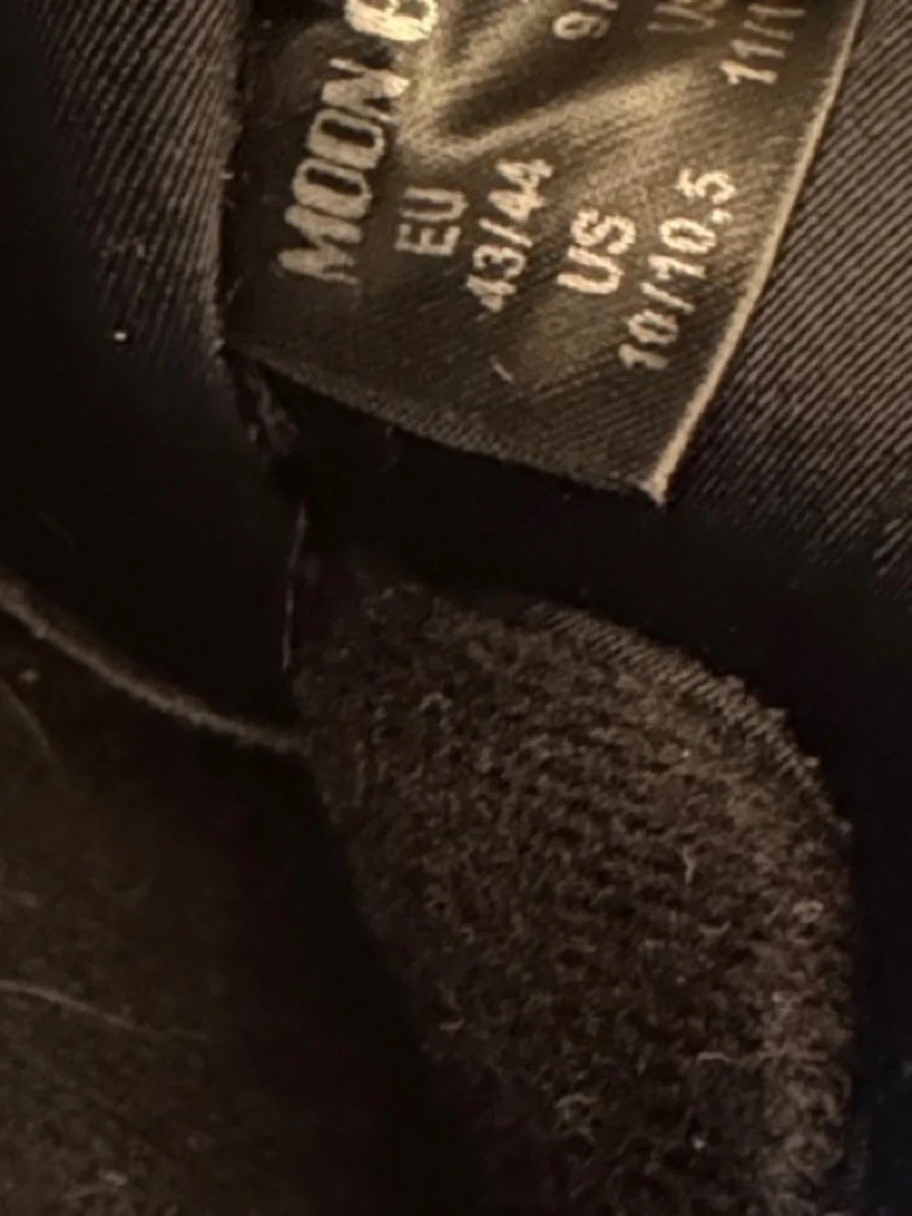 Moon Boot x Alanui Black Snow Boots US 10/10.5 EU 43/44
